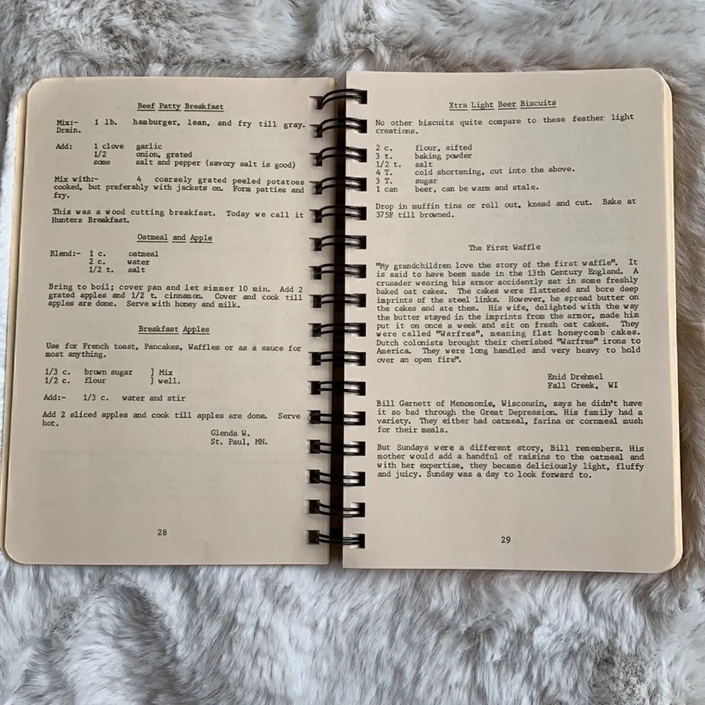 Stories and recipes of the Great Depression 1930’s Revised In 1986 First Edition